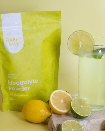 Happy Way Electrolytes Powder - Lemon Lime [30 Serves]