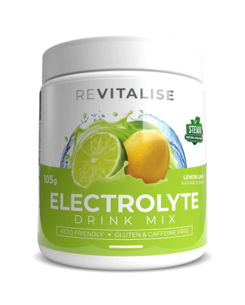 Revitalise Electrolytes Powder | Electrolytes - Lemon Lime [30 Serves]