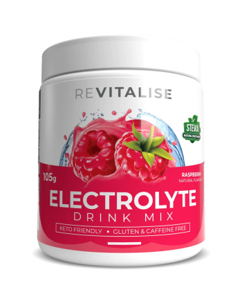 Revitalise Electrolytes Powder | Electrolytes - Raspberry [30 Serves]