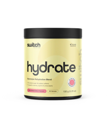 Switch Electrolytes Powder | Hydrate B Vitamins + Electrolytes - Kiwi Watermelon [25 Serves]