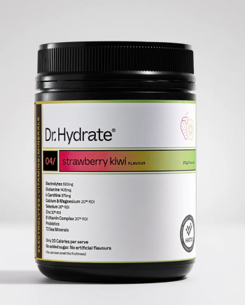 Dr Hydrate Electrolytes Powder | Electrolytes - Strawberry Kiwi [30 Serves]