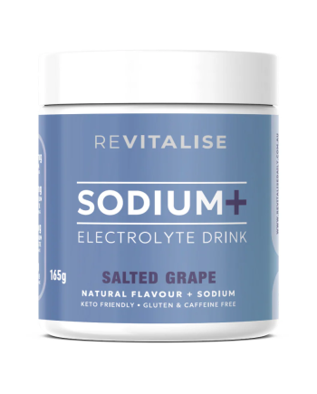 Revitalise Electrolytes Powder | Hydration Salts + Electrolytes - Grape  [30 Serves]