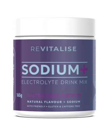Revitalise Electrolytes Powder | Hydration Salts + Electrolytes - Passionfruit  [30 Serves]