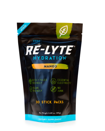 Relyte Electrolytes Powder | Electrolytes - Mango [30 Single Serves]