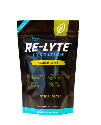 Relyte Electrolytes Powder | Electrolytes - Lemon Lime [30 Single Serves]
