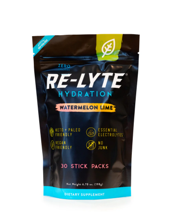 Relyte Electrolytes Powder | Electrolytes - Watermelon Lime [30 Single Serves]