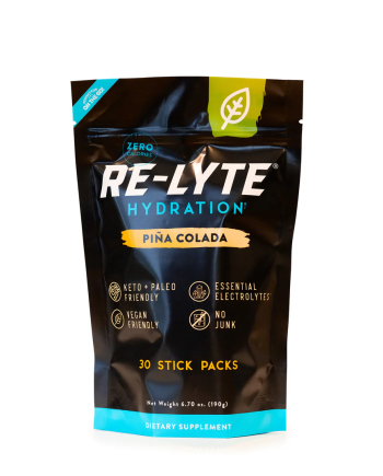 Relyte Electrolytes Powder | Electrolytes - Pina Colada [30 Single Serves]