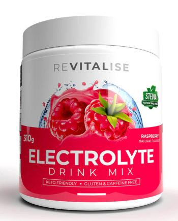 Revitalise Electrolytes Powder | Electrolytes - Raspberry [90 Serves]