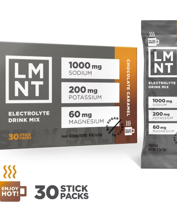 LMNT Electrolytes Powder | Electrolytes - Chocolate Caramel [30 Single Serves]