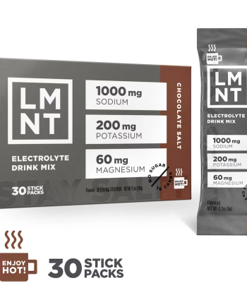LMNT Electrolytes Powder | Electrolytes - Chocolate [30 Single Serves]