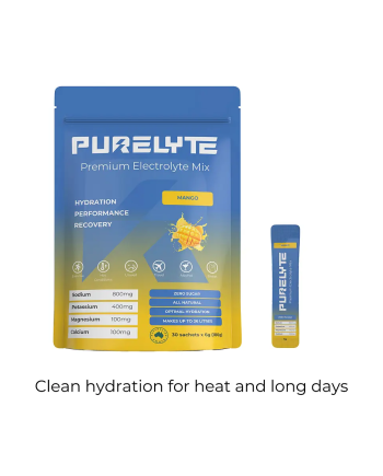 PureLyte Electrolytes Powder | Electrolytes - Mango [30 Single Serves]