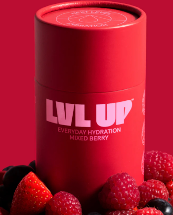 Level Up Electrolytes Powder - Raspberry [10 Single Serves]