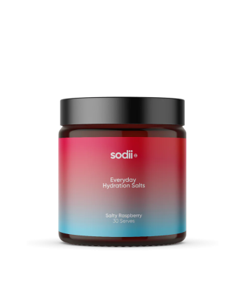 Sodii Electrolytes Powder - Raspberry [30 Serves Tub]
