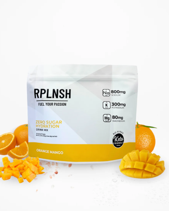 Replenish Electrolytes Powder | RPLNSH - Orange Mango [12 Single Sachets]
